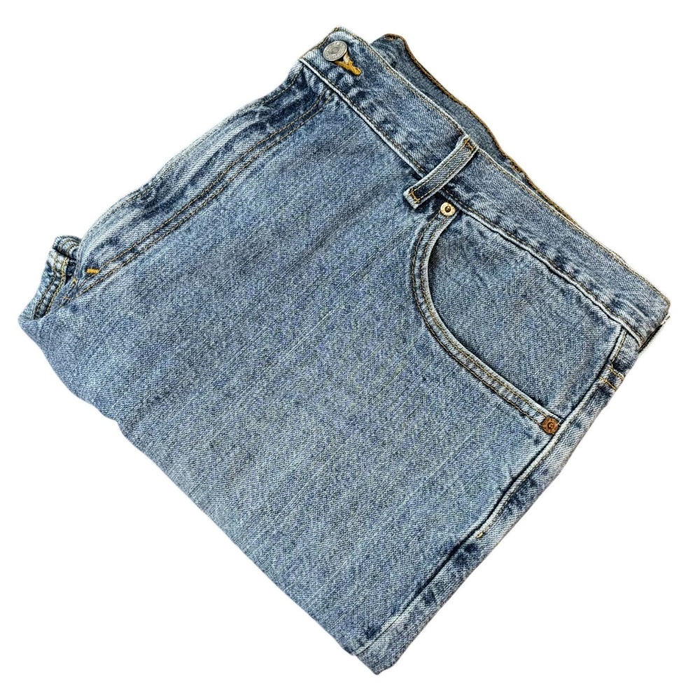 LEVI STRAUSS 569 Denim‎ Shorts Mens 44 Blue Relaxed Fit Medium Wash Jean